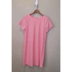 Jude Connally Red White Striped Ella Dress Small Resortwear Vacation Stretch